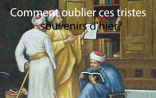 Comment oublier ces tristes souvenirs d’hier?